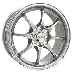 KONIG 72S HELIUM 15X6.5 SILVER